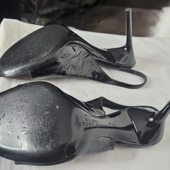 Ralph Lauren Purple label Patent Leather  Slingbacks - Picture 7 of 8